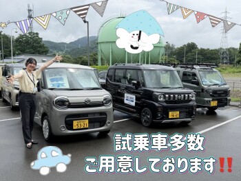 ぜひ気になる車を試乗してみましょう！